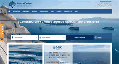 Desktop Screenshot of centralcruise.com
